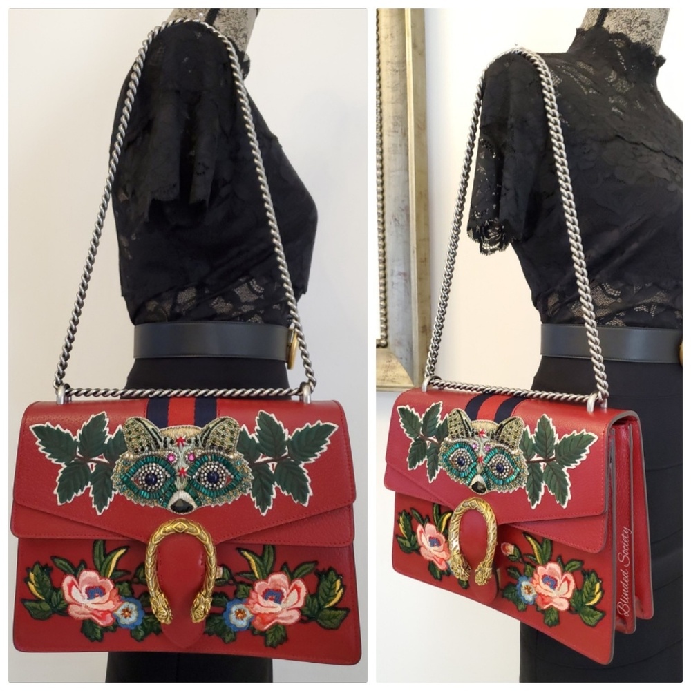 ⭐⭐SOLD⭐⭐ Gucci Dionysus Medium Embroidered Bag - Picture 4 of 8